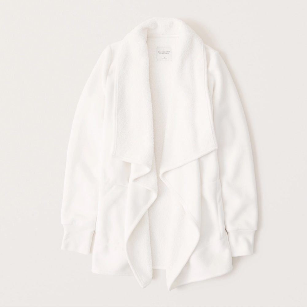 Abercrombie & Fitch | Women's Sherpa-Lined Cardigan